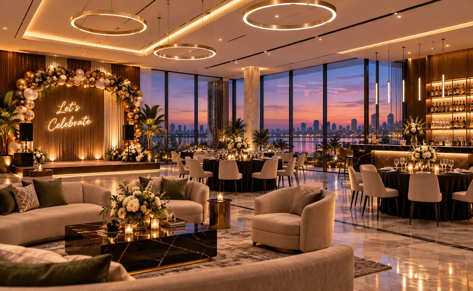 Party spaces